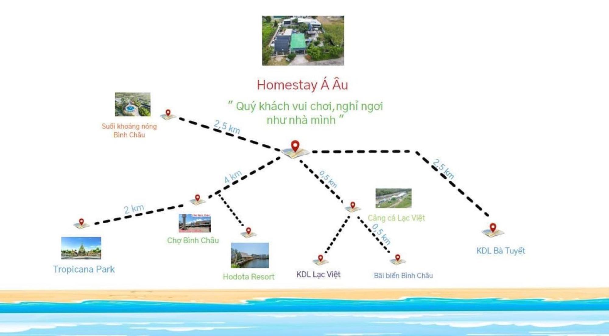 Homestay A Au Family Бин Чау Екстериор снимка
